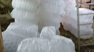 Приезд бутылок под молоко на ферму