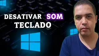 Como tirar o som do teclado do seu computador Windows
