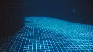 Underwater Swimming Pool Ambience & Sounds | Water, Swim, Sleep | White Noise | 12 Hours 4K