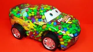 A LOT OF CANDY! Disney Cars Minions HELLO KITTY Trolls The SMURFS surprise eggs and toys For Kids