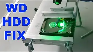 Fixing WD 4TB External Drive: Stuck Heads & Buzzing Sound | Data Recovery