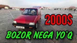 TICO NARXLARI 2022 | SQMARQAND MOSHINA BOZORI | BOZORDA SAVDO YO'Q | 2.01.2022