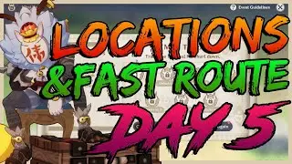 Mimi Tomo Event Guide | Day 5 Hiluchurl Locations And Fast Route