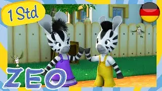 Zeo auf Deutsch 🦓 Neue Kompilation 🤩 Zeo das Zebra