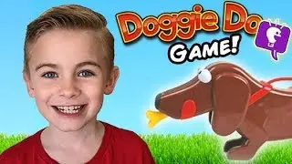 Doggy Do Board Game with the HobbyKids