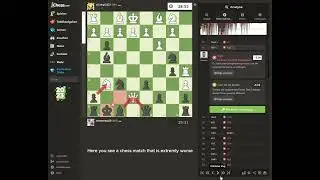 This chess match is crazy bad 💀