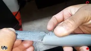Como consertar uma faca?