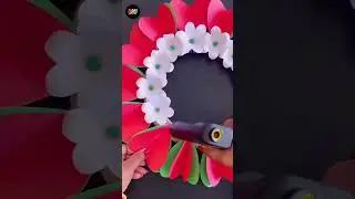 Beautiful and Easy Paper Wall Hanging Craft / 