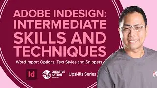 Using InDesign: Teaser for Intermediate Level