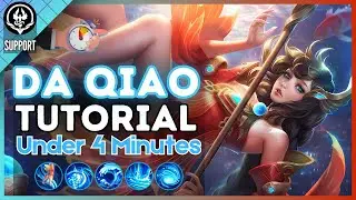 4-Minute Da Qiao Tutorial in Roam || (HoK S8) 2025