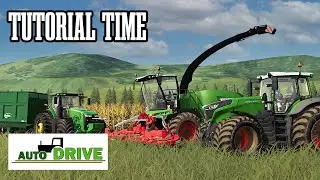 Tutorial - AutoDrive for Forage Harvesting and  Silage - Farming Simulator 19