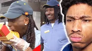 Millionares Pretend to Work At Mcdonalds For Fun (Kai Cenat & Duke Dennis)