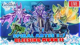 【Genshin Impact】Chill Spiral 3.7 Moon II yang Penting Beres Lanjut Event Fazy | Review/Help Monggo