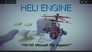 How to Make a Helicopter (Tutorial) | Besiege
