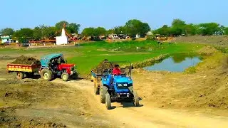 Sonalika 55 v/s Swaraj 855 v/s Mahindra 575 loaded trolley | #sonalika #swaraj855 #mahindra575