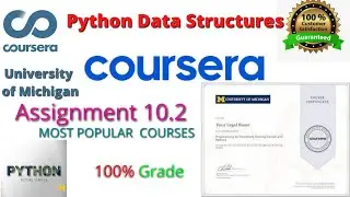 Python Data Structures Assignment 10.2 Solution [Coursera] | Assignment 10.2 Python Data Structures