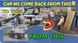 E30 325i salvage.  Can we come back from this