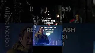 Zoom 26 mach vs Reverse flash 18 mach
