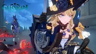 Navia And Clorinde Defend Lumine Cutscene | Genshin Impact 4.0