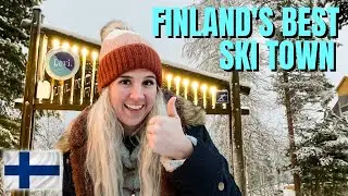 FIRST DAY in Levi, Finland (Cozy Ski Town)