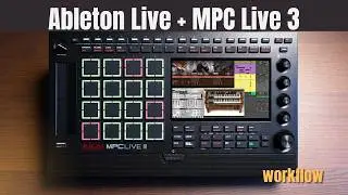 Using Ableton Live as a Sound Module with MPC Live 3 🤯 (Hip-Hop Beat Workflow)