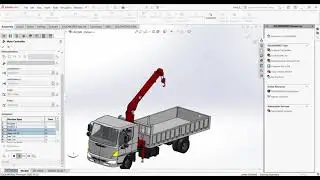 Mô phỏng xe cần cẩu bằng solidwork - Nguyễn Hồ Đại Lâm