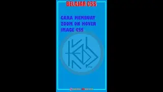 TUTORIAL CSS: ZOOM ON HOVER IMAGE CSS 