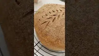 Мой первый хлеб на закваске 🧡