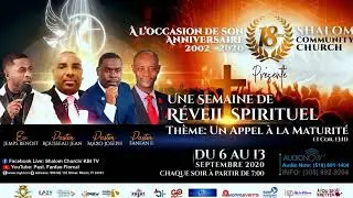 Shalom Church Miami 18Th YearAnniversary.
