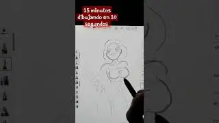 Dibujando chica anime! Art tutorial!