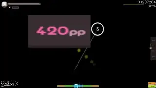 my first 400 pp score