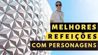 Melhores refeições com personagens na Disney