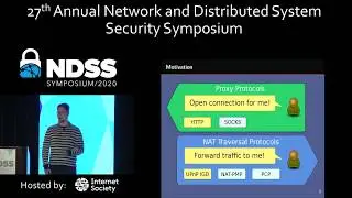 NDSS 2020 On Using Application-Layer Middlebox Protocols for Peeking Behind NAT Gateways