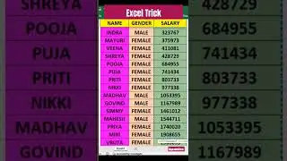 excel tricks 