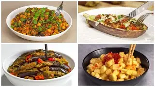 ВОЛШЕБСТВО БАКЛАЖАНОВ - 4 простых и вкусных блюда. Рецепты от Всегда Вкусно!