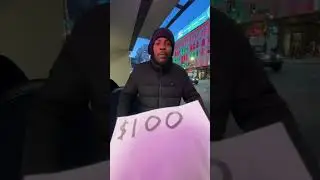 Giving rappers $100 #aimusic
