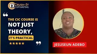 CIC has helped me perform better at my job and also make extra income on the side. - Jesuseun