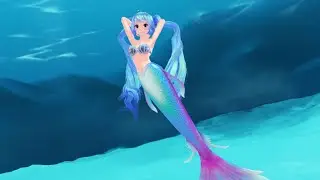 [MMD] Hip Sway TikTok Dance [Mermaid Miku]