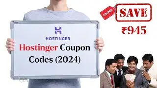 😍Hostinger Coupon Code 2024 | Save 91% Using this Hostinger Coupon Code