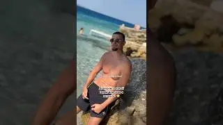 Девушки, в какой город или село я заплыл ? 😁 #мужчина #море #песня