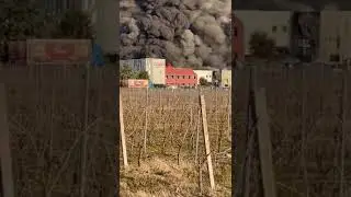 В Италии горит хим-производство 18.02.23
