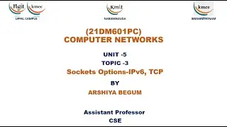 CN_UNIT_5-TOPIC-3-IPV6,TCP SOCKET OPTIONS