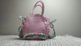 МК. Вязаная сумка крючком.Тело сумки.
