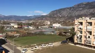 Квартира 1+1 с видом на горы в Махмутларе