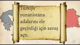 Türkiye Yunanistan ile müttefiksiz olarak savaşsaydı-Alternatif Gelecek