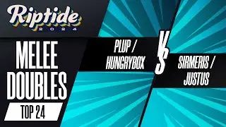 Plup/Hungrybox vs Sirmeris/Justus - Riptide 2024 - Melee Doubles - Top 24