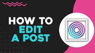 How To Edit A Post In RIPL (Quick Tutorial)
