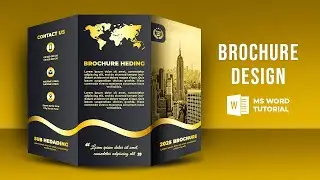 Design a Custom Brochure in MS Word
