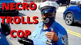 NECRO argues with FEMALE POLICE OFFICER!!!