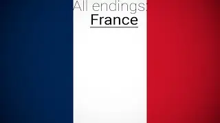 Все концовки Франция | All endings France